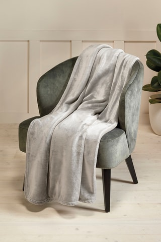 Plaid - Gris - 180 x 220 cm