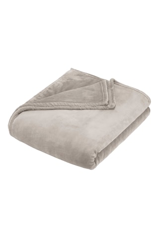 Plaid - Gris - 180 x 220 cm