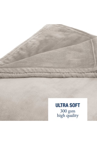 Plaid - Gris - 180 x 220 cm