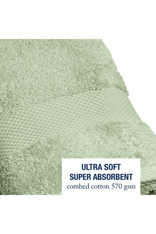 4 serviettes - Vert amande