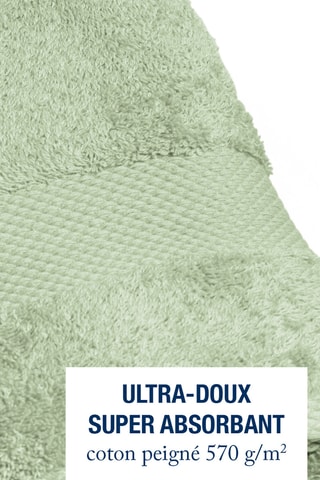 4 serviettes - Vert amande