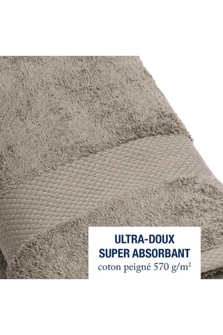 4 serviettes - Marron