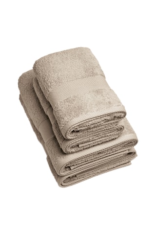 4 serviettes - Taupe