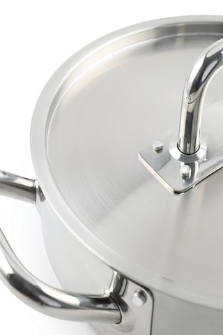 Marmite en acier inoxydable Triplex - 24 x 15 cm - 6 l