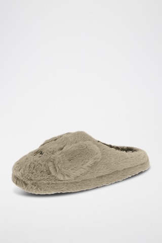 Pantoufles à oreilles Beige