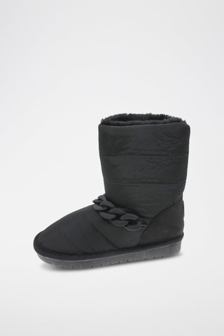 Botins forrados Preto
