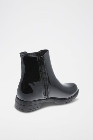 Botins envernizados Preto