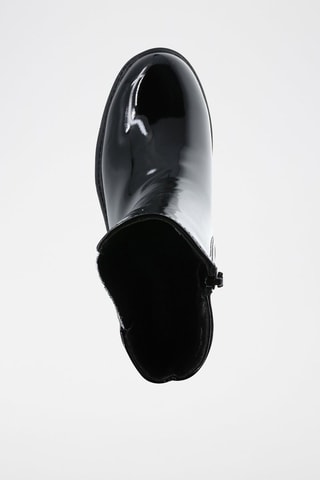 Botins envernizados Preto