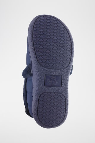 Slippers fourrés - Bleu marine