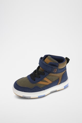 Baskets montantes - Bleu marine