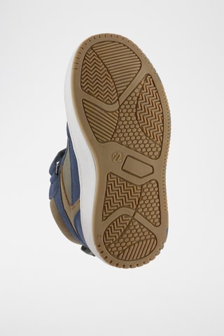 Baskets montantes - Bleu marine