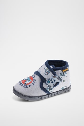 Bottines fourrées - Gris clair