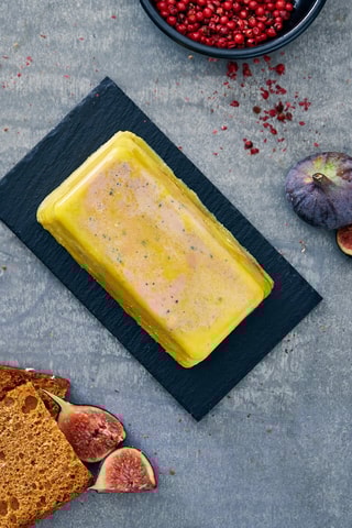 Terrine de foie gras Mi cuit au poivre de Madagascar - 200 g