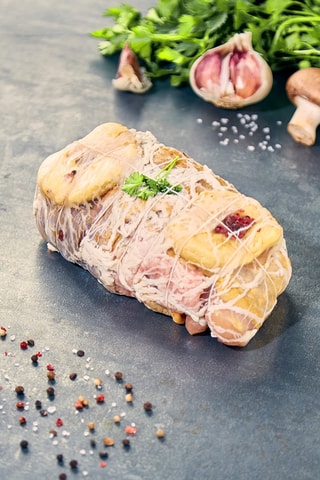 Rôti de pintade farci aux pommes de Calvados - 1 kg