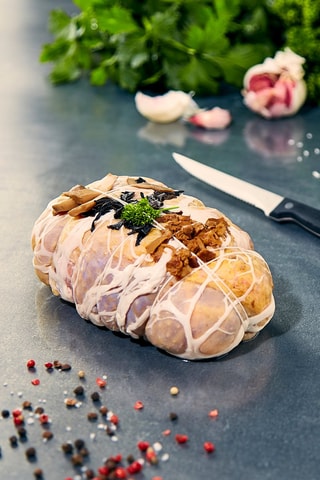 Rôti de pintade farcie forestière - 1 kg