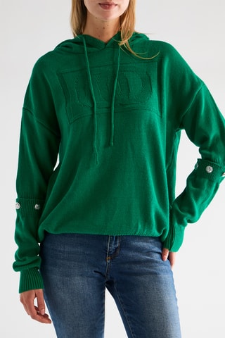 Jersey de lana - Verde oscuro