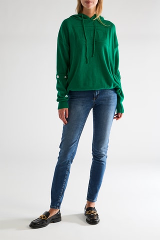 Jersey de lana - Verde oscuro