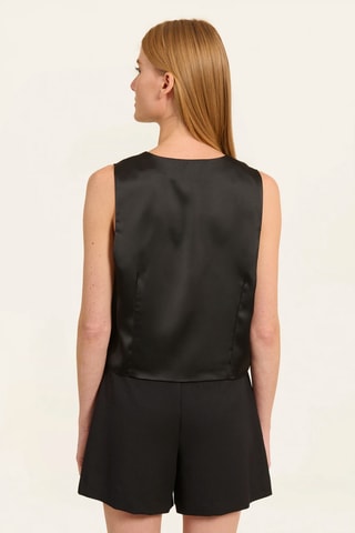 Chaleco de traje - Negro