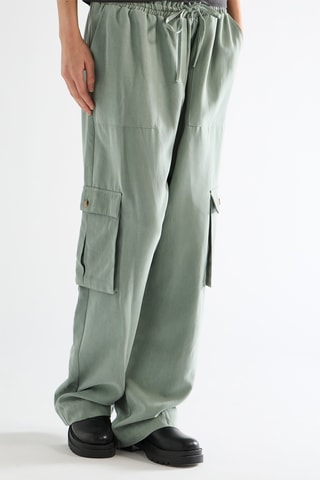 Pantalón cargo - Caqui