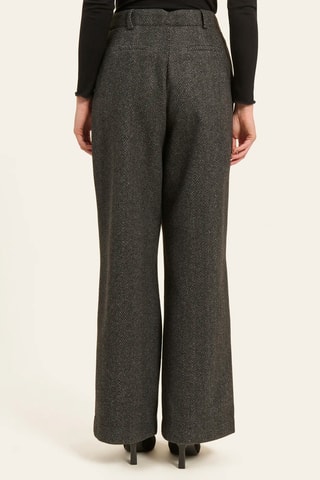 Pantalón de tiro alto - Negro