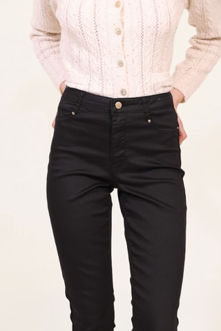 Pantalón de tiro alto - Negro