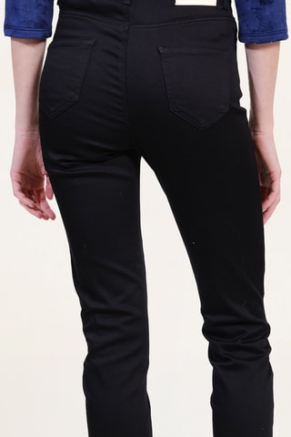 Pantalón de tiro alto - Negro