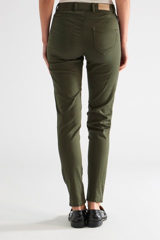 Pantalón de tiro alto - Verde oscuro