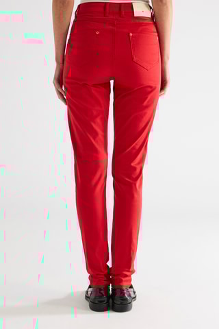 Pantalón de tiro alto - Rojo