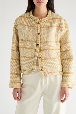 Chaqueta - Crudo y caqui