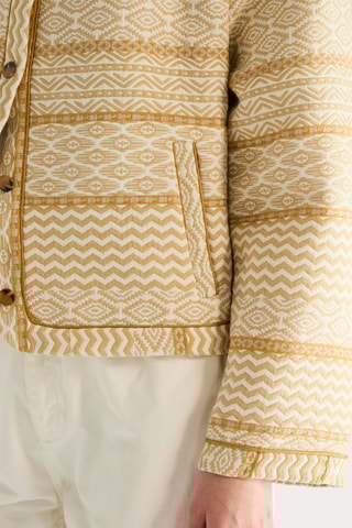 Chaqueta - Crudo y caqui