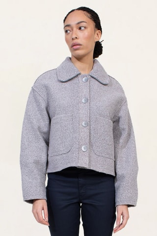 Chaqueta - Gris jaspeado