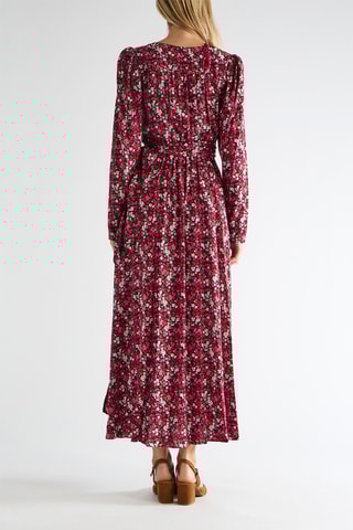 Vestido - Negro y rosa