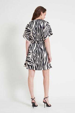 Vestido recto - Negro