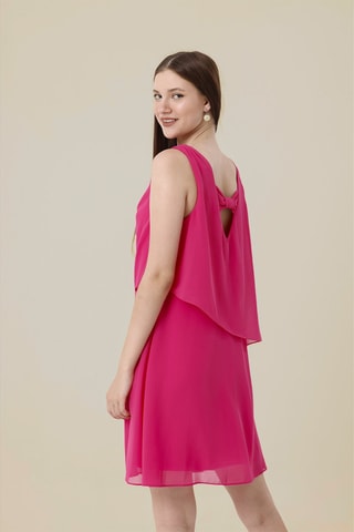 Vestido recto - Rosa