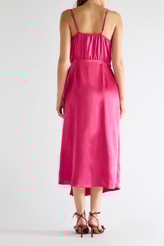 Vestido cruzado - Rosa