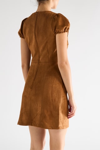 Vestido recto - Camel