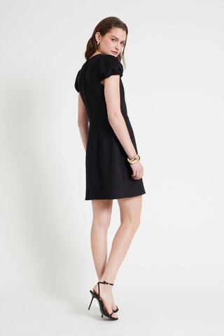 Vestido recto - Negro