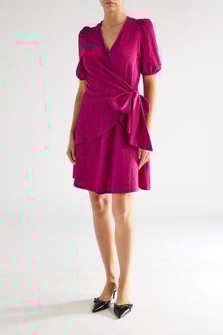 Vestido cruzado - Violeta