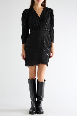 Vestido recto - Negro