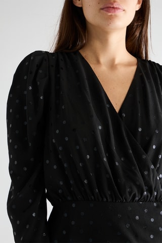 Vestido recto - Negro