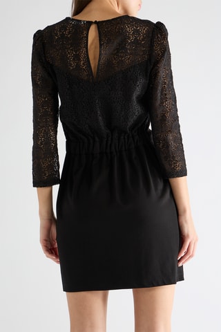 Vestido recto - Negro