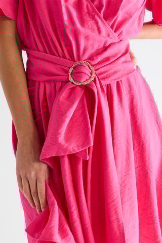 Vestido - Rojo frambuesa