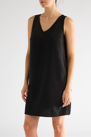 Vestido recto - Negro