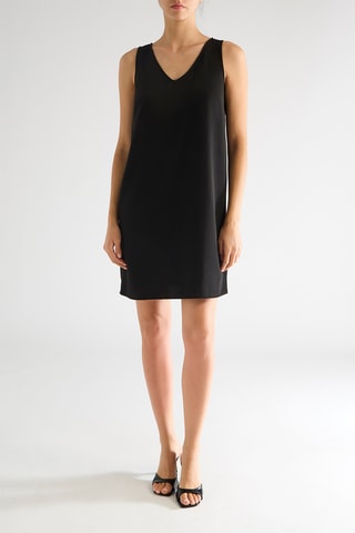 Vestido recto - Negro