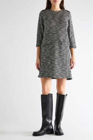 Vestido recto - Negro