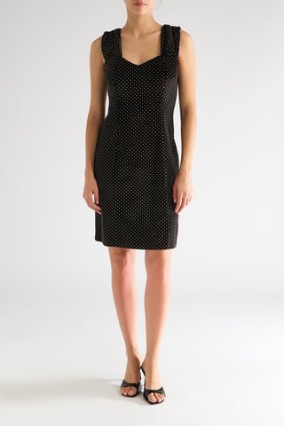 Vestido recto - Negro