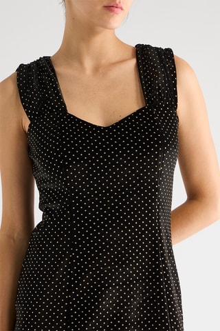 Vestido recto - Negro