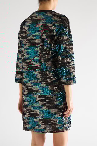 Vestido recto - Negro