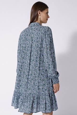 Vestido camisero - Verde esmeralda