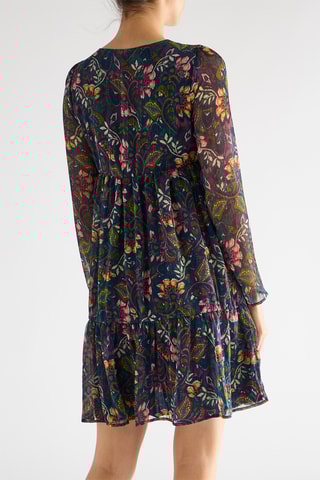 Vestido trapecio - Burdeos